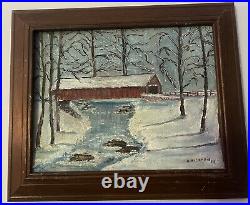 Vintage Landis Oil Painting 9x12on Fredrix canv/board. 1983 Signed