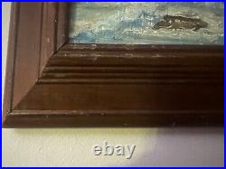 Vintage Landis Oil Painting 9x12on Fredrix canv/board. 1983 Signed