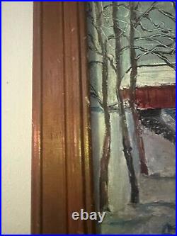 Vintage Landis Oil Painting 9x12on Fredrix canv/board. 1983 Signed