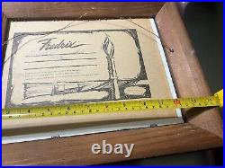 Vintage Landis Oil Painting 9x12on Fredrix canv/board. 1983 Signed