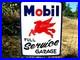 Vintage MOBIL PEGASUS Full Service Gas Station Oil Hand Painted Mechanic SIGN
