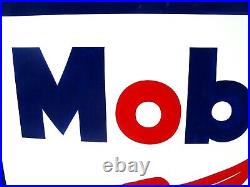 Vintage MOBIL PEGASUS Full Service Gas Station Oil Hand Painted Mechanic SIGN