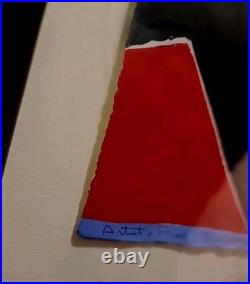 Vintage Martin Laborde Artist Proof Signed Original Painting 26x19 Framed Rare