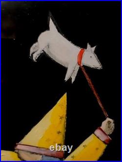 Vintage Martin Laborde Artist Proof Signed Original Painting 26x19 Framed Rare