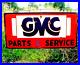 Vintage Metal Chevy Chevrolet GMC GM Motor Gas Oil Hand Painted Truck Sign 18x36