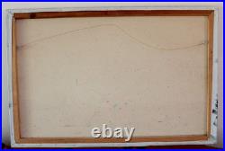 Vintage Mid-20th Century Signed Maritime Oil Painting of Tall Ship at Sea Vintage Mid-20th Century Signed Maritime Oil Painting of Tall Ship at Sea