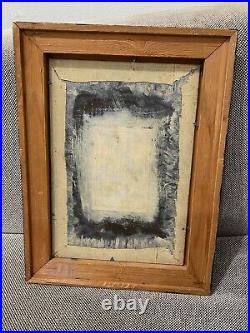 Vintage Modern Surrealist Sill Life Abstract Painting Signed Suedmeyer