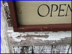 Vintage Moms Diner Pie Sign Folk Art Painted 3D Black Birds In Pie Artist Signed