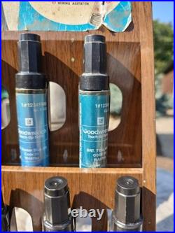 Vintage OEM Mopar Metal Touch Up Paint Display Rack Paint Maybe Dry