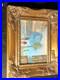 Vintage Oil Painting Framed And Signed City scape