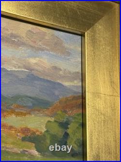 Vintage Oil Painting Impressionist Landscape Signed & Framed
