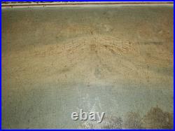 Vintage Oil Painting Landscape with Garden Urns and Mountain View, signed, Frame