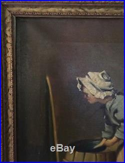 Vintage Oil Painting Signed