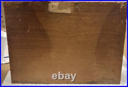 Vintage Oil Painting Signed F. V. Defregger Tyrolean Village, Rustic European