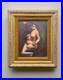 Vintage Oil Painting Signed & Framed Female Figure Art