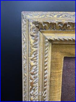 Vintage Oil Painting Signed & Framed Female Figure Art