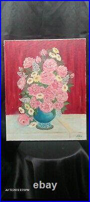 Vintage Oil Painting Unknown Artist Signed