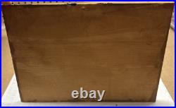 Vintage Oil Painting by O. Erdmann Rococo Aristocratic Salon Scene Signed 1920s
