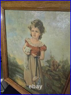 Vintage Oil Paintings By Jane Freeman. Signed