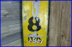 Vintage Original 1920's 1930's Hand Painted Gas Station Store Sign Display 72