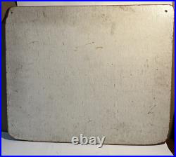 Vintage Original 1930-1940s Weight Watchers Meet Here Painted Wood Sign