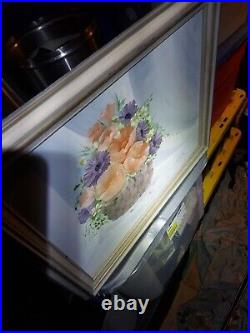 Vintage Original Art Oil Painting Artist Signed R. WAITE