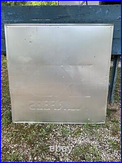 Vintage Original Kurfees Paints Sign Colorizer Gas Oil Soda Farm Feed Seed