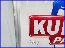 Vintage Original Kurfees Paints Sign Gas Oil Soda Farm Feed Seed Tractor