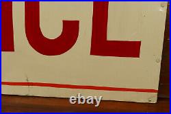 Vintage Original OFFICE Double Sided Hand Painted Hanging Advertising Sign 36