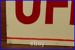 Vintage Original OFFICE Double Sided Hand Painted Hanging Advertising Sign 36