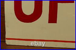 Vintage Original OFFICE Double Sided Hand Painted Hanging Advertising Sign 36