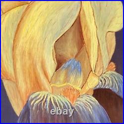Vintage Original Oil Painting Still Life Fine Flowers -Signed -Framed