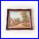 Vintage Original Oil Painting on Canvas Signed L. Favola Framed Landscape