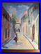 Vintage Original Oil Painting signed and framed Impressionism OOAK
