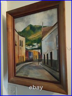 Vintage Original Painted Watercolor Signed Claire Rob Absolutely Gorgeous