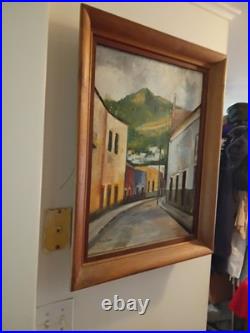 Vintage Original Painted Watercolor Signed Claire Rob Absolutely Gorgeous