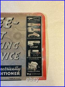 Vintage Original Red Devil Free Paint Mixing Service Faded As Is INV-JDJ98