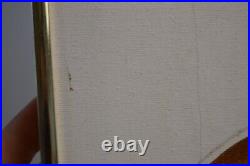 Vintage Oropeza MCM Cityscape Original Art Painting Signed Chicago Skyline
