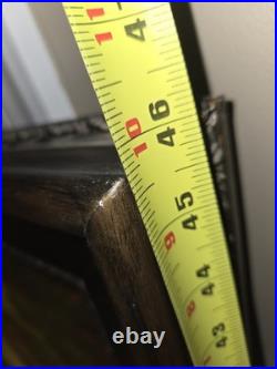 Vintage Oversized Oil Painting Autumn Landscape 46x58 Signed Baldwin Large