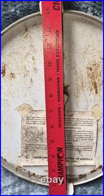 Vintage PPG Paints Thinner & Reducer Selector Advertising Sign Thermometer