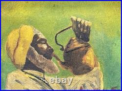 Vintage Painting On Board Signed Framed