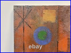 Vintage Painting On Canvas Signed