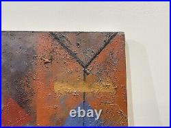 Vintage Painting On Canvas Signed