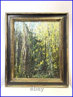 Vintage Painting Signed And Dated 64 Koltnow Gallery NYC