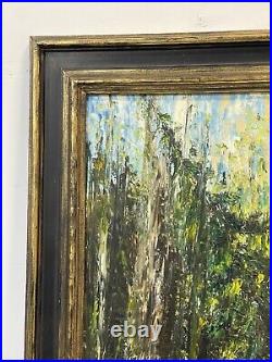 Vintage Painting Signed And Dated 64 Koltnow Gallery NYC