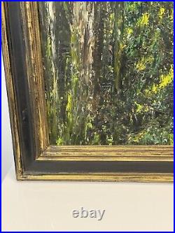 Vintage Painting Signed And Dated 64 Koltnow Gallery NYC