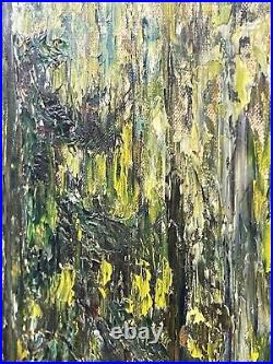 Vintage Painting Signed And Dated 64 Koltnow Gallery NYC