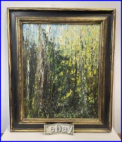 Vintage Painting Signed And Dated 64 Koltnow Gallery NYC