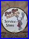 Vintage Pee Gee Paints Bugs Bunny Painting Brush Porcelain Sign 12