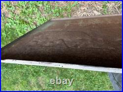 Vintage Pratt & Lambert Paint Painted Steel Sign 58 x 34 Beautiful Thick Metal